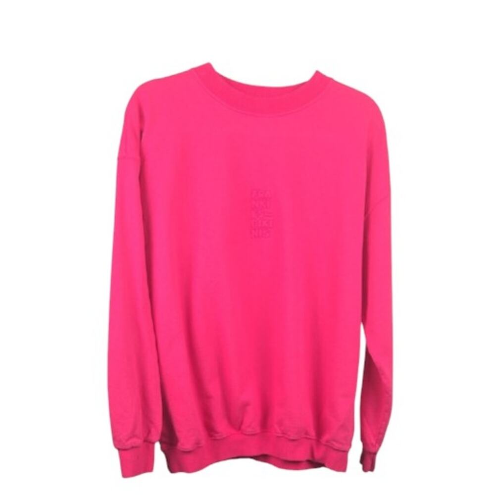 Frankie's Bikinis Bennie Oversized Crewneck Sweatshirt Rosewood OS